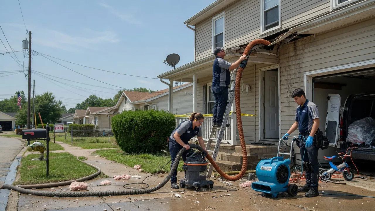 Water Damage Restoration in Pella, IA near me
